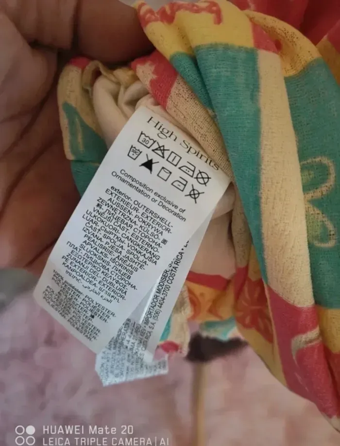 💕Jolie Robe fourreau d'été style 90s Vibes - Motifs Papillons & Lunes High Spirits femme TM / 38 💕 - photo numéro 6