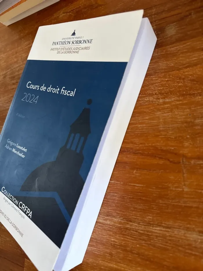 Livre cours de droit fiscal, 2024 - photo numéro 3