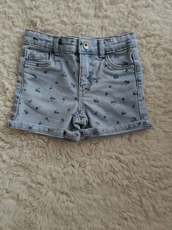 Short en jean fille 