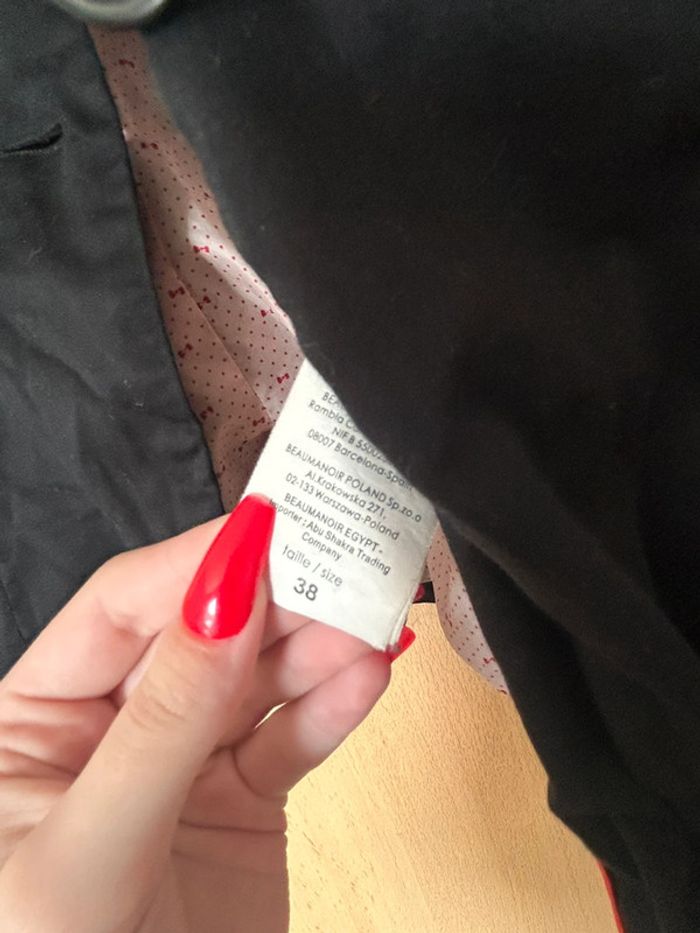 Blazer noir cintré - photo numéro 5