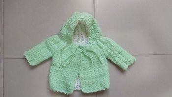 Gilet boléro naissance 1 mois