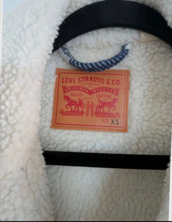 Manteau court doublé sherpa Levi's - photo numéro 3