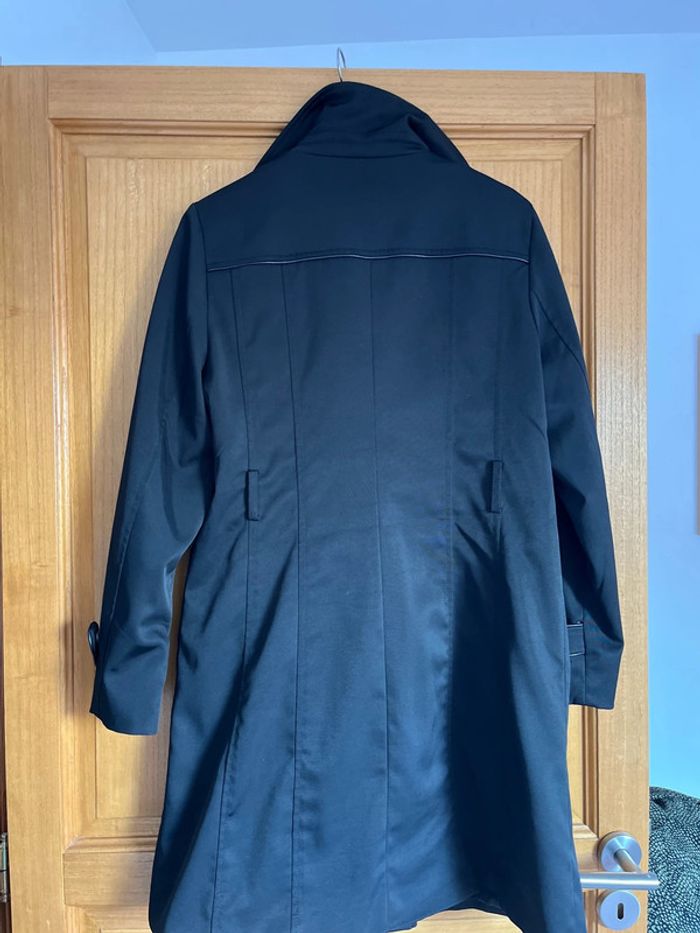 Manteau trench noir femme épais 42 - photo numéro 7