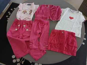 Ensemble fille 2 ans 