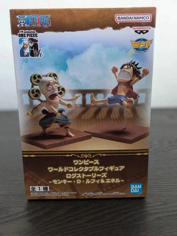 Figurine One Piece - WCF Monkey D. Luffy & Ener Log Stories - Banpresto