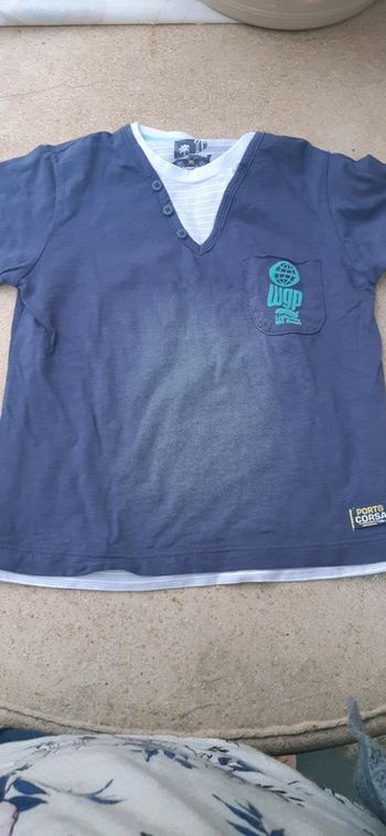 T shirt cars 4/5 ans