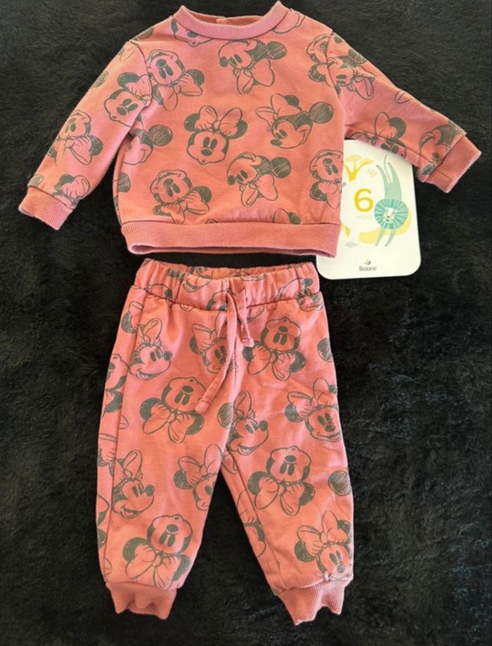 Ensemble Minnie taille 6 mois
