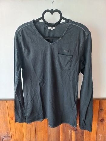 Tee-shirt manches longues avec poche