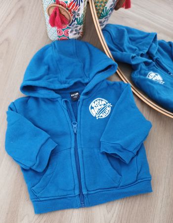 Gilet à capuche garçon 3 mois