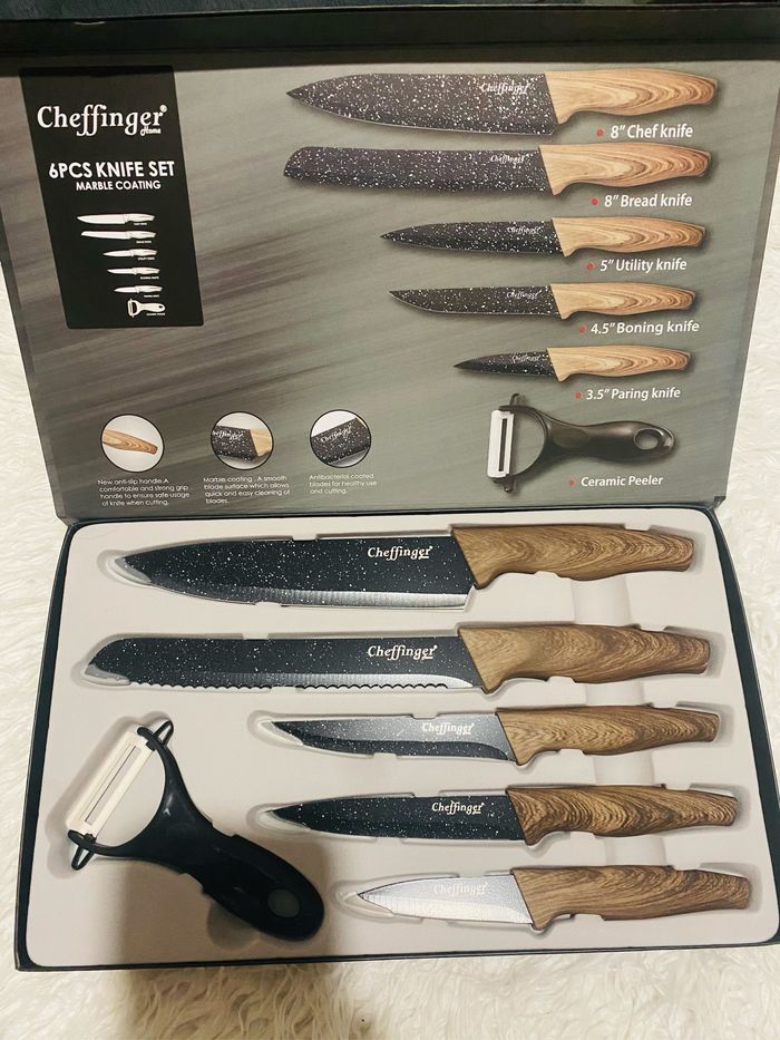 Set de 6 couteaux Cuisine - photo numéro 2