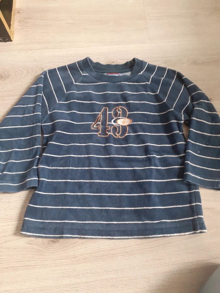 Haut de pyjama polaire 4ans