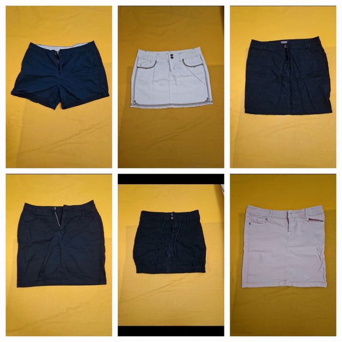 Lot 5 jupes 1 short