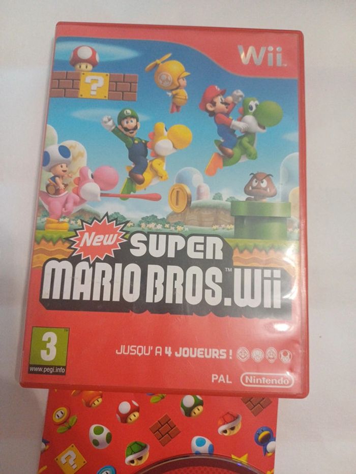 New Super Mario Bros Nintendo Wii - photo numéro 2