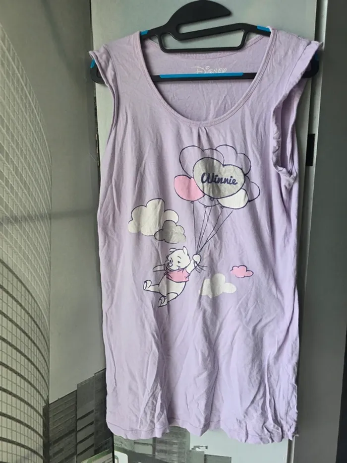Nuisette coton lilas Winnie – Taille M