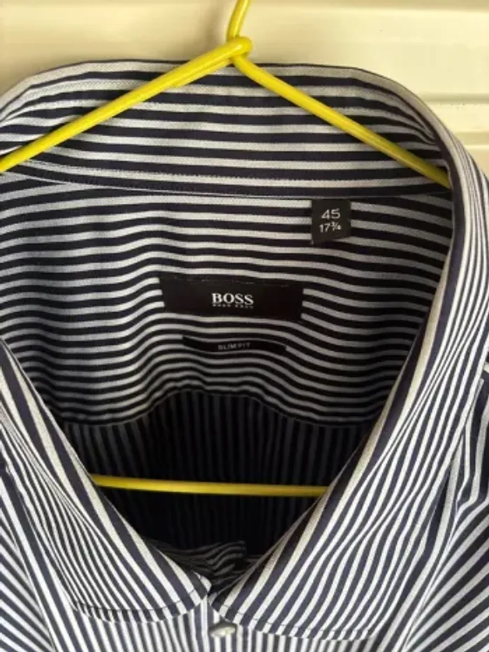Chemise Hugo Boss slim fit rayées - photo numéro 5