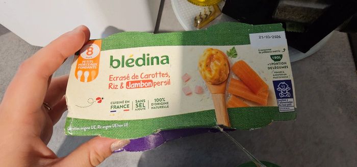 5 pots blédina - photo numéro 3