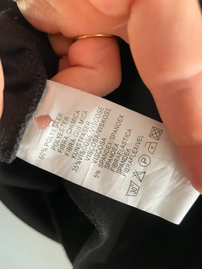 Robe noire avec noeud luizacco 36 - photo numéro 4