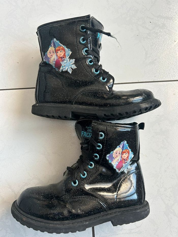 Bottines reine des neiges frozen