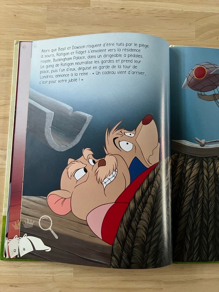 Livre Disney Audiocontes Magiques n°48 – Basil, Détective Privé – Bon État (Sans Figurines) - photo numéro 7