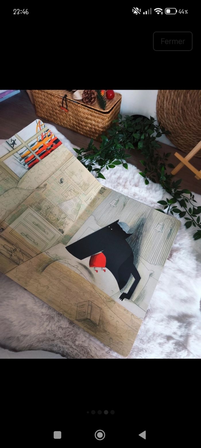 Raconte tapis Le petit chaperon rouge - photo numéro 7