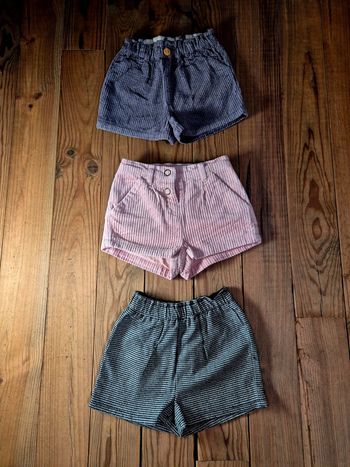 Lot de 3 shorts d hiver