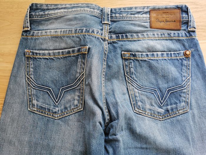 Jean homme Pepe Jeans coupe droite ajustée - photo numéro 8