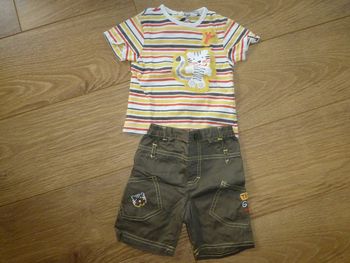 Ensemble short et T-shirt Orchestra - 9 mois