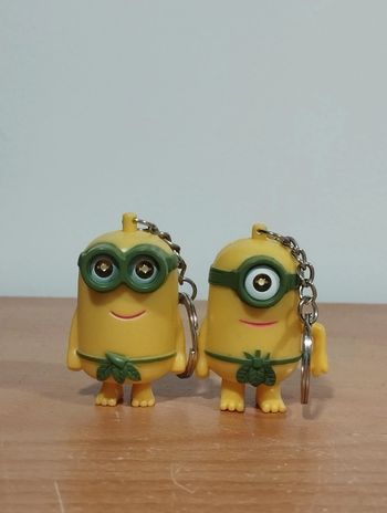 Lot de 2 porte-clés Minions