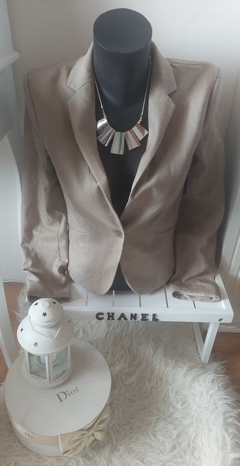 Blazer beige H&M T36 TBE