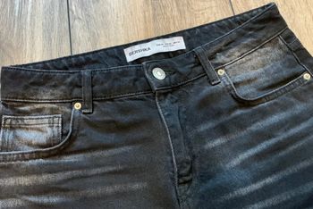 Schwarze Bershka Jeans