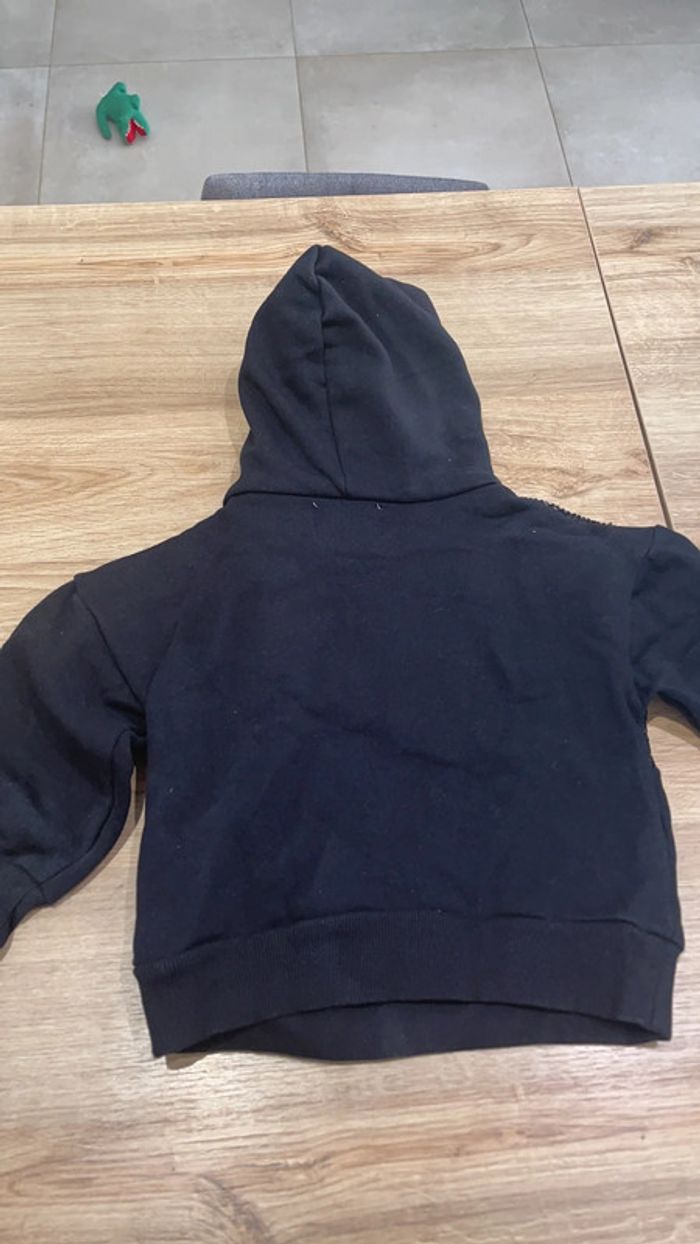 Sweat à capuche et sequins 6 ans - photo numéro 5