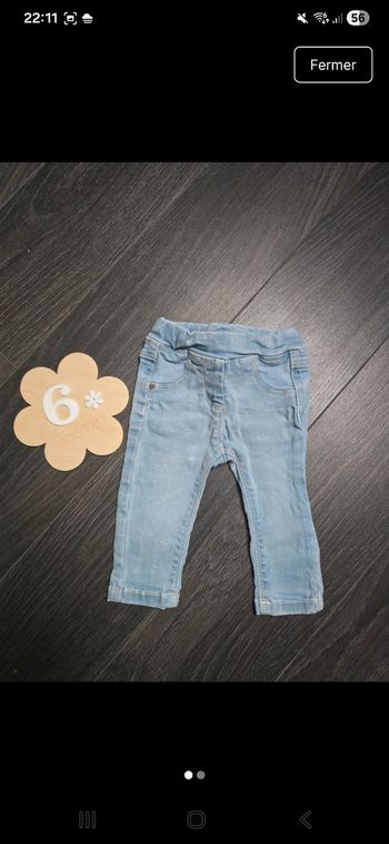 Jeans bébé fille 
