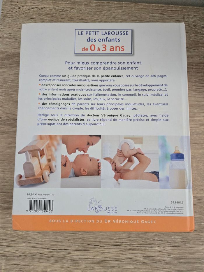 Petit Larousse des enfants de 0 à 3 ans - photo numéro 2