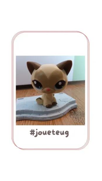 Figurine chat sur socle Littlest Pet Shop - Hasbro