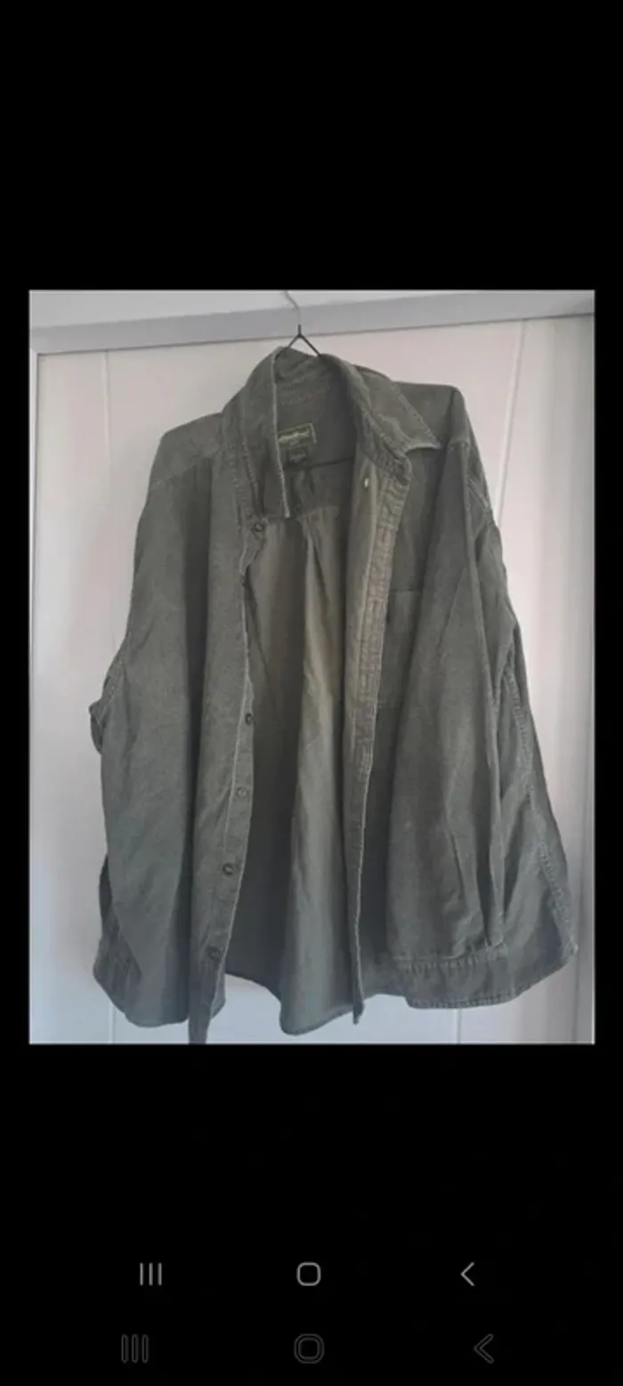 Veste chemise homme Eddie Bauer XXL
