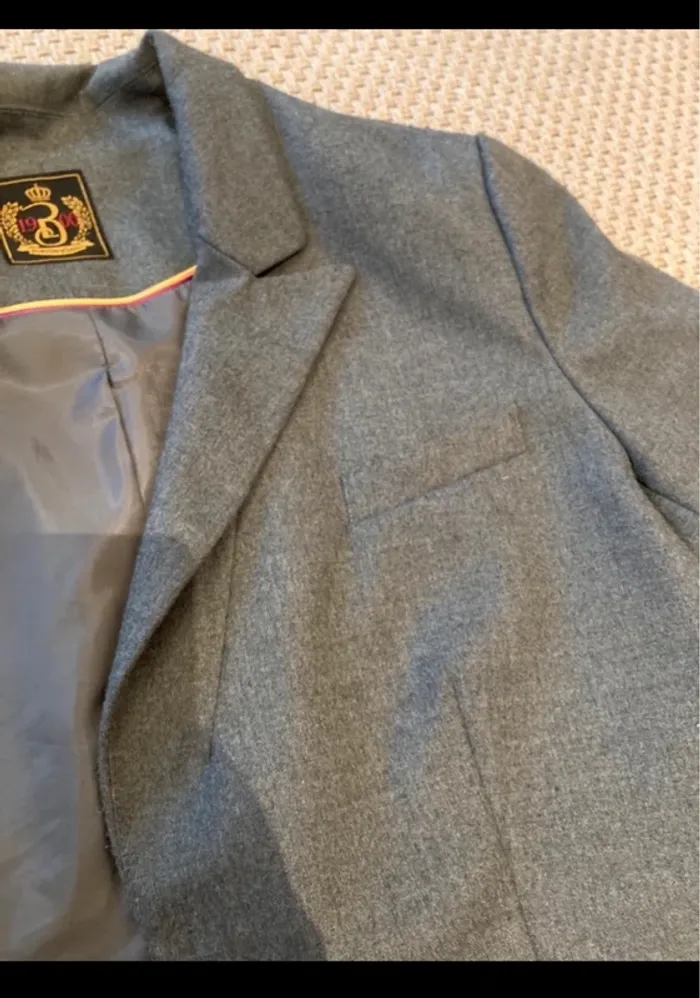 Blazer - Veste grise - photo numéro 7