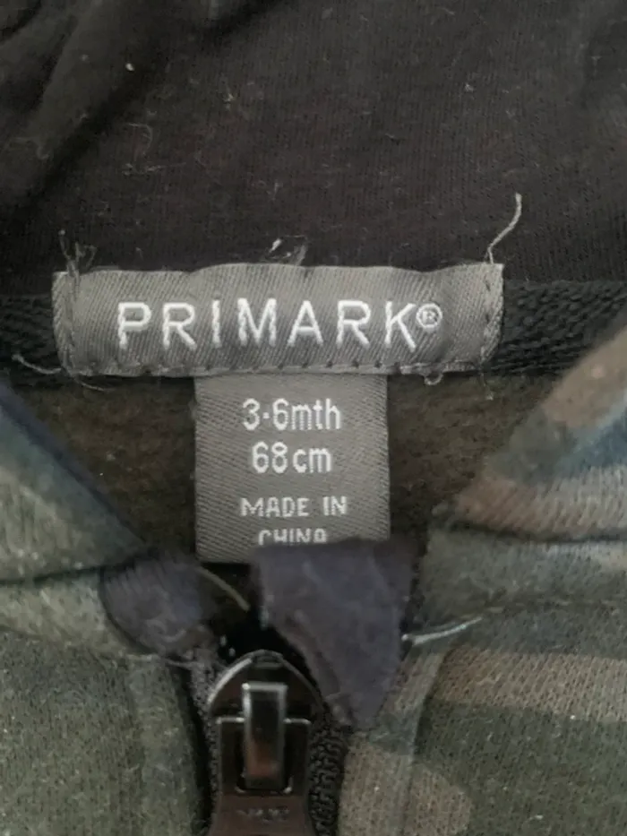 Gilet camouflage vert – Primark – 3-6 mois (68 cm) - photo numéro 3