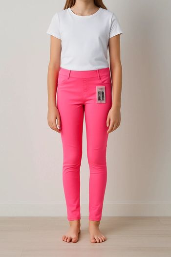 Jegging rose fluo 12 ans neuf 💖 #StyleTendance