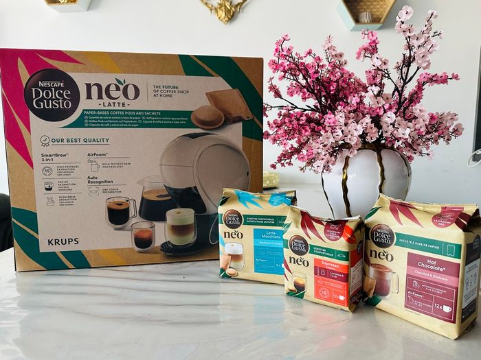 Cafetière neuve Expresso Krups Nescafé Dolce Gusto Neo 1600w Blanc - photo numéro 2