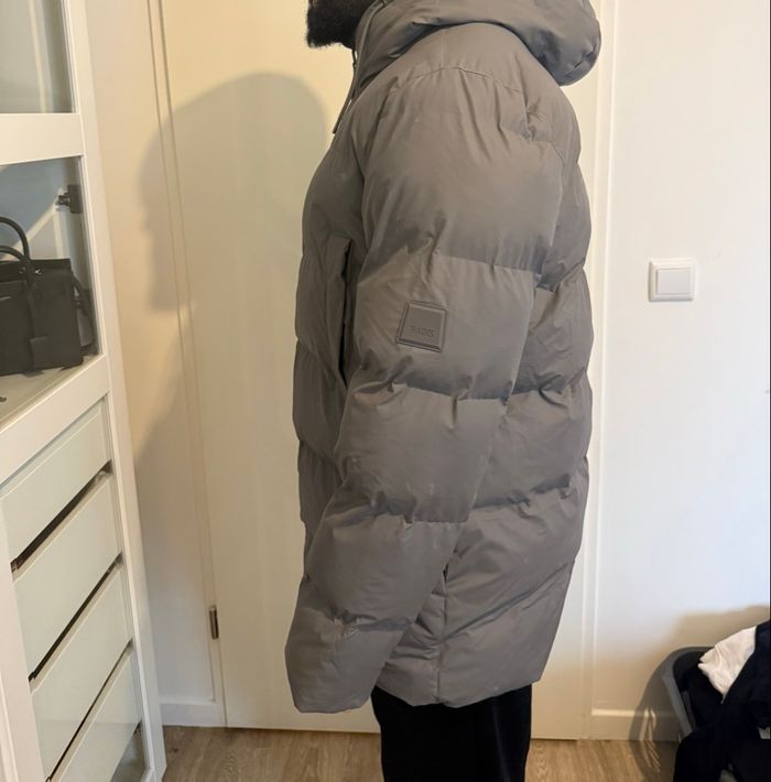 Doudoune RAINS – Couleur Gris Taupe – Taille M - photo numéro 5