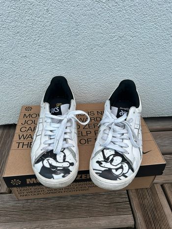 basket blanche asics homme 42