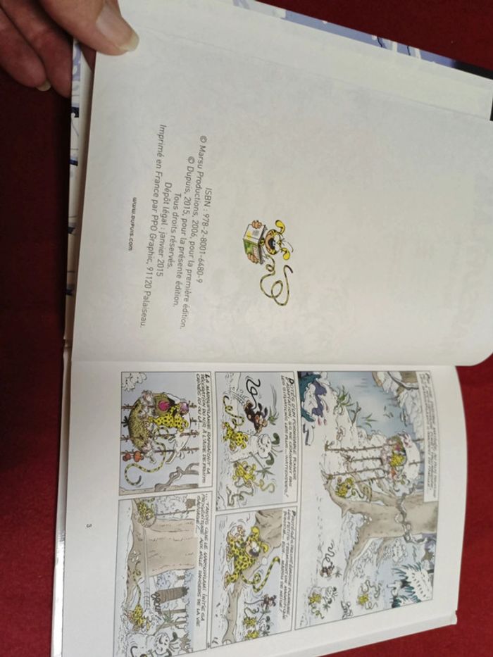 Marsupilami Magie blanche " Dupuis " mini bd " - photo numéro 8