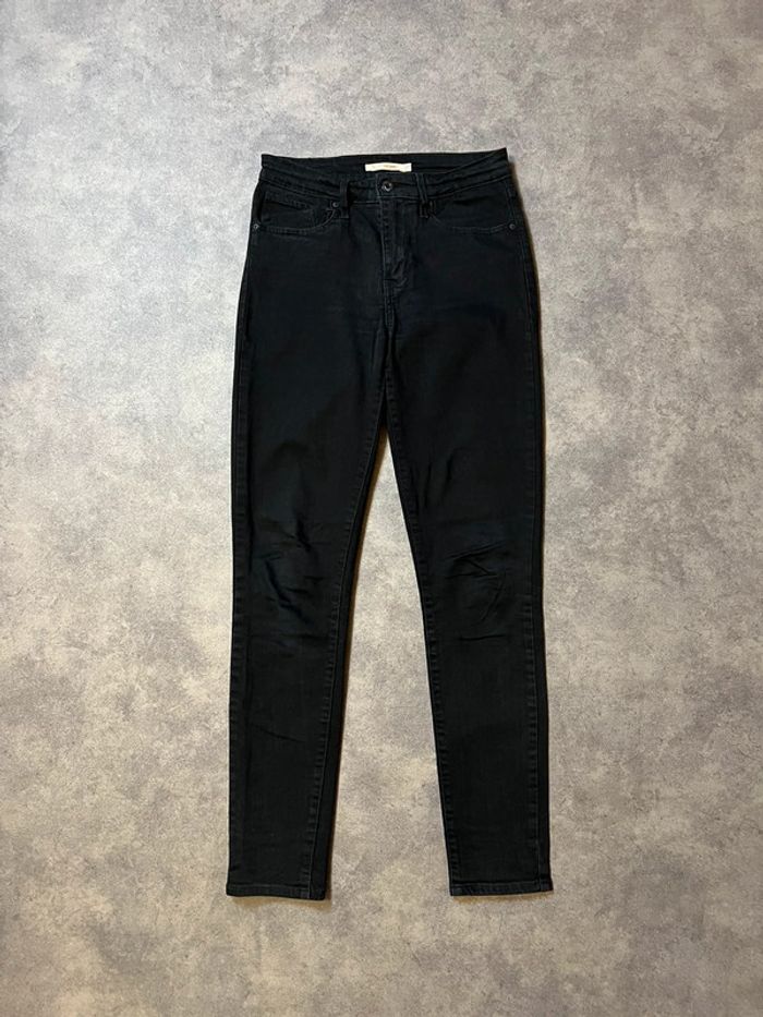 Jean levi’s 721 high rise skinny w27 l30 noir - photo numéro 2