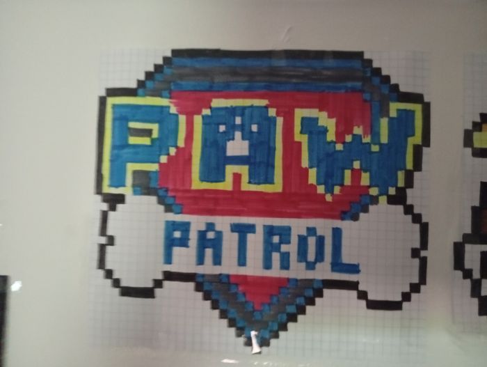 PIXEL ART PAW PATROL