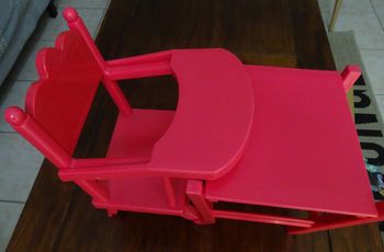 Corolle Chaise haute Corolle pour poupée ou poupon