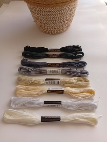 Lot fils pour bracelet brésilien où broderie neuf 