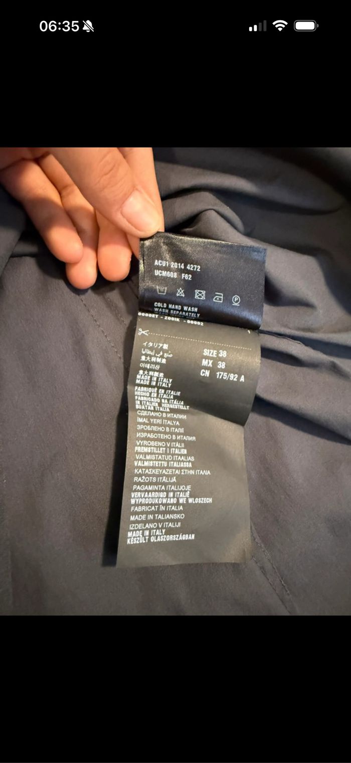 Chemise prada homme taille M gris foncé - photo numéro 7