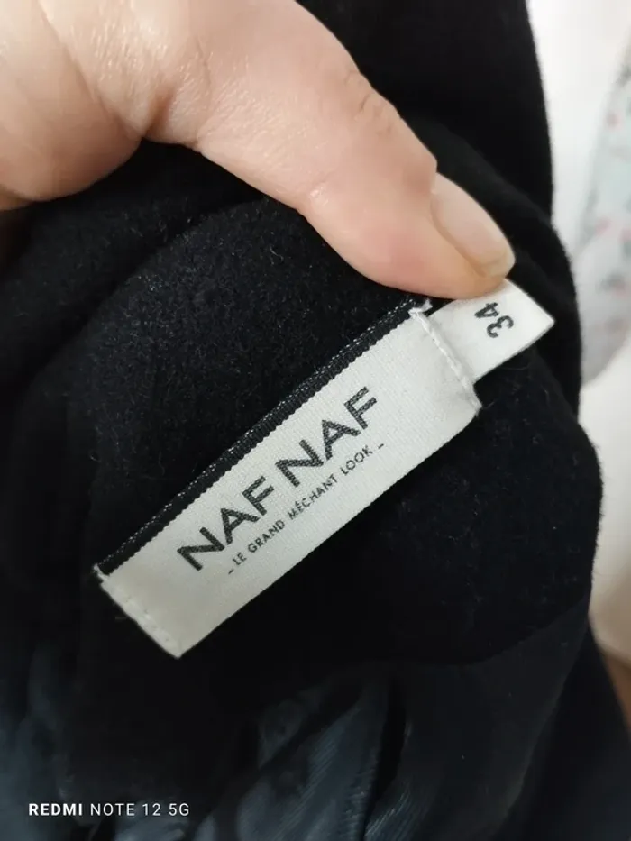 Manteau Naf Naf 90 % Laine taille 34 - photo numéro 6