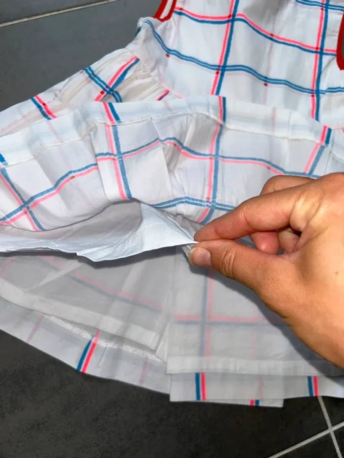Robe sans manches carreaux bébé fille jacadi - photo numéro 4