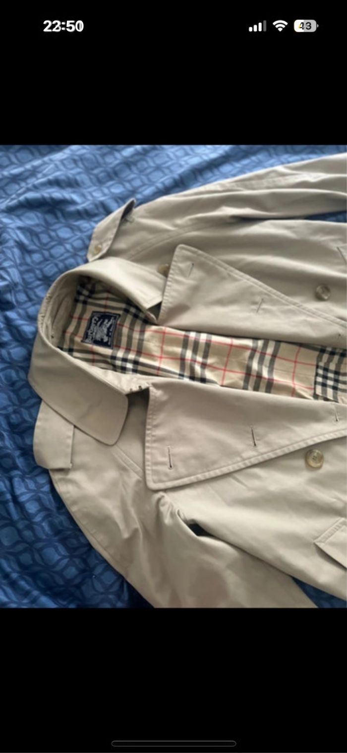 Trench-coat Burberry Kensington beige - photo numéro 3